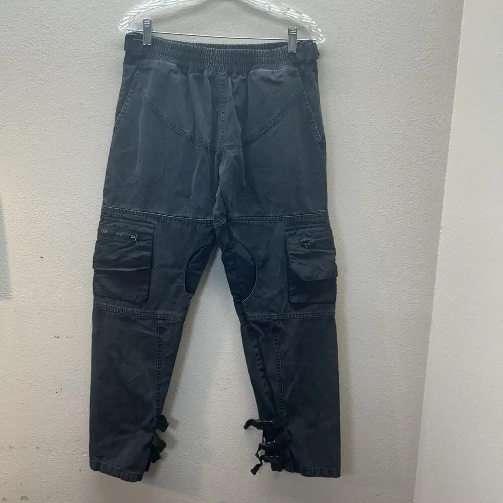 BT Black‎ Tailor Cargo Pants Mens 30x30 Grunge Skater Avant Garde Gorpcore